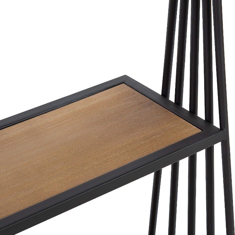 Nevin Rustic Three Tier Wall Storage and Decor | Not Sale FB | Waseeh Pakistan