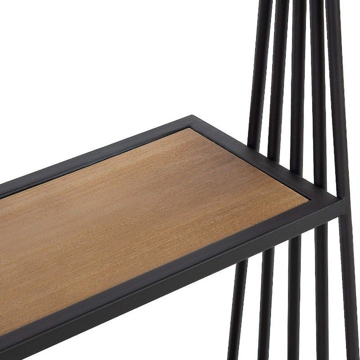 Nevin Rustic Three Tier Wall Storage and Decor | Not Sale FB | Waseeh Pakistan