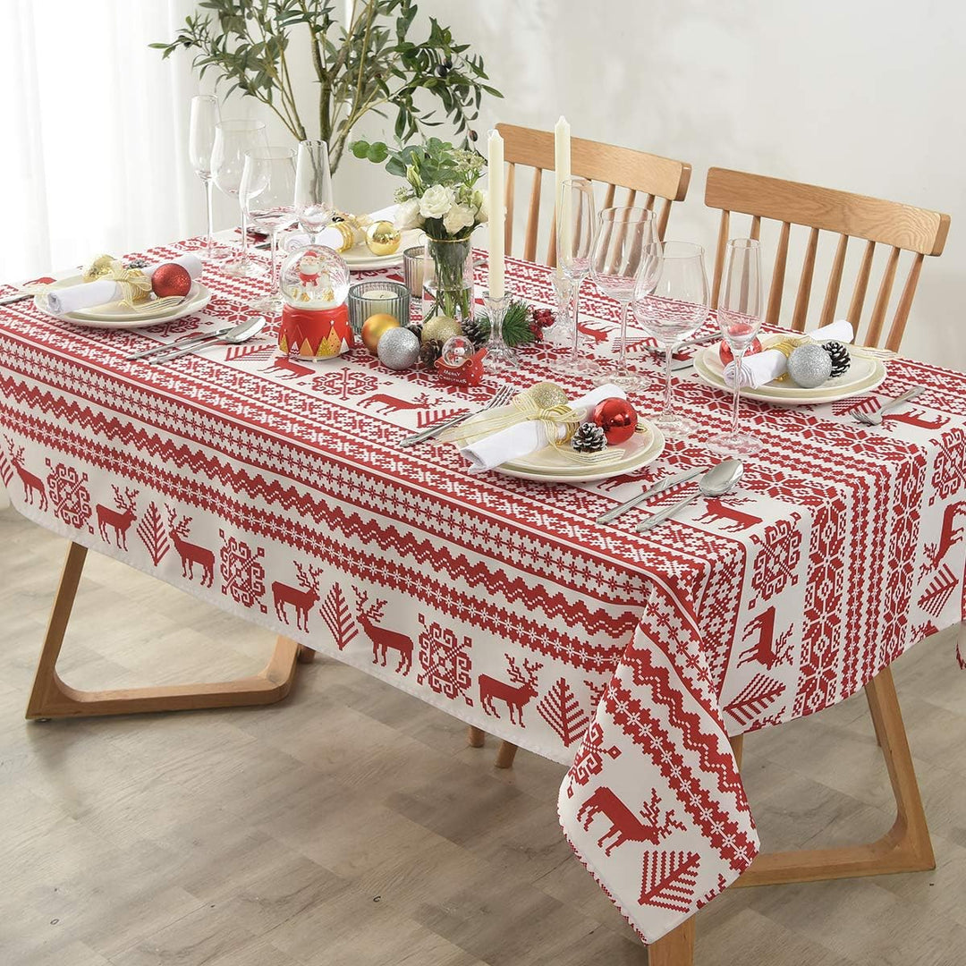 Nordic Printed Table Cover Duck Cotton | Not Sale FB | Waseeh Pakistan
