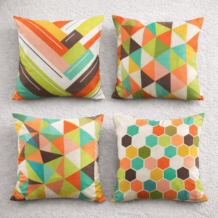 Norelia Cushion Covers (Set of 4) | Home Décor | Waseeh Pakistan
