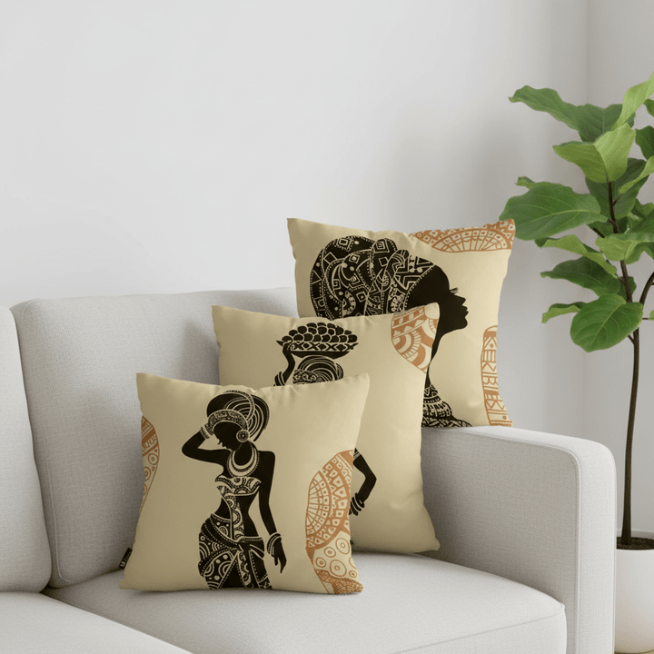 Norielle Cushion Covers (Set of 3) | Home Décor | Waseeh Pakistan