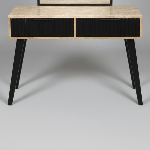 North Vale Bedroom Dressing Stool Mirror Table (Set of 3) - Only Available in Lahore | Furniture | Waseeh Pakistan
