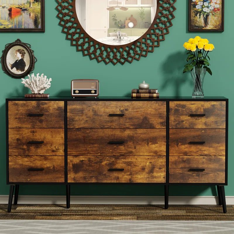 Norvil Living Bedroom Drawer Storage Organizer Dresser | Furniture | Waseeh Pakistan