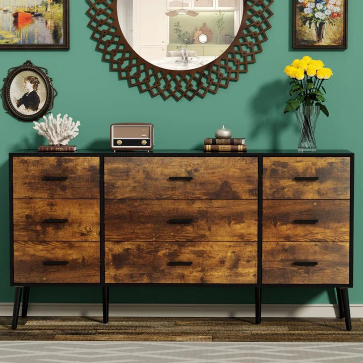 Norvil Living Bedroom Drawer Storage Organizer Dresser | Furniture | Waseeh Pakistan