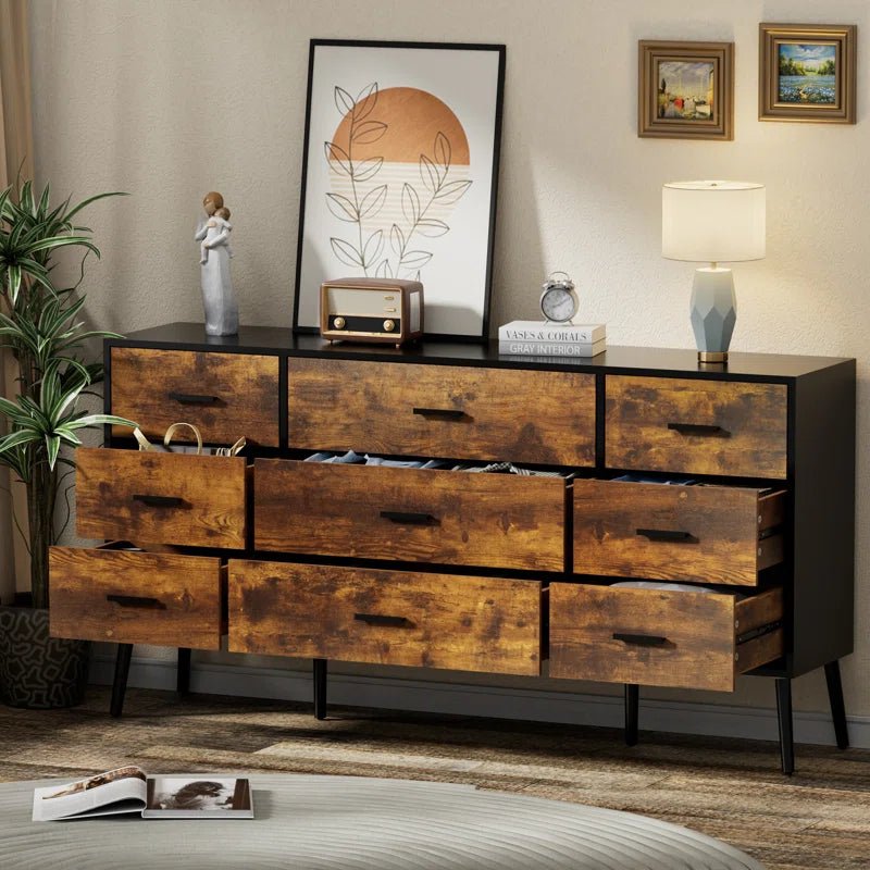 Norvil Living Bedroom Drawer Storage Organizer Dresser | Furniture | Waseeh Pakistan