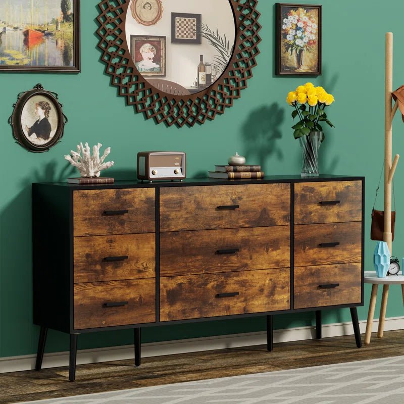 Norvil Living Bedroom Drawer Storage Organizer Dresser | Furniture | Waseeh Pakistan