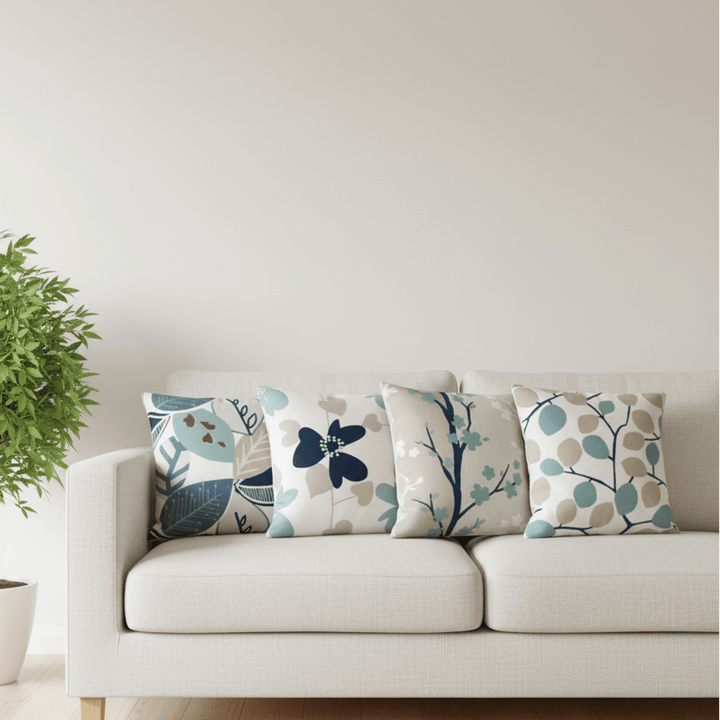 Novelle Cushion Covers (Set of 4) | Home Décor | Waseeh Pakistan