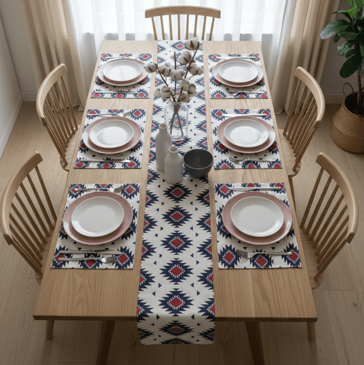 Nuvelle Table Runner &amp; Mats Sets | Home Décor | Waseeh Pakistan