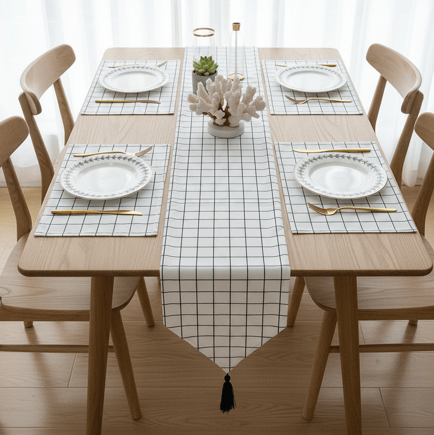 Nuvelle Table Runner &amp; Mats Sets | Home Décor | Waseeh Pakistan
