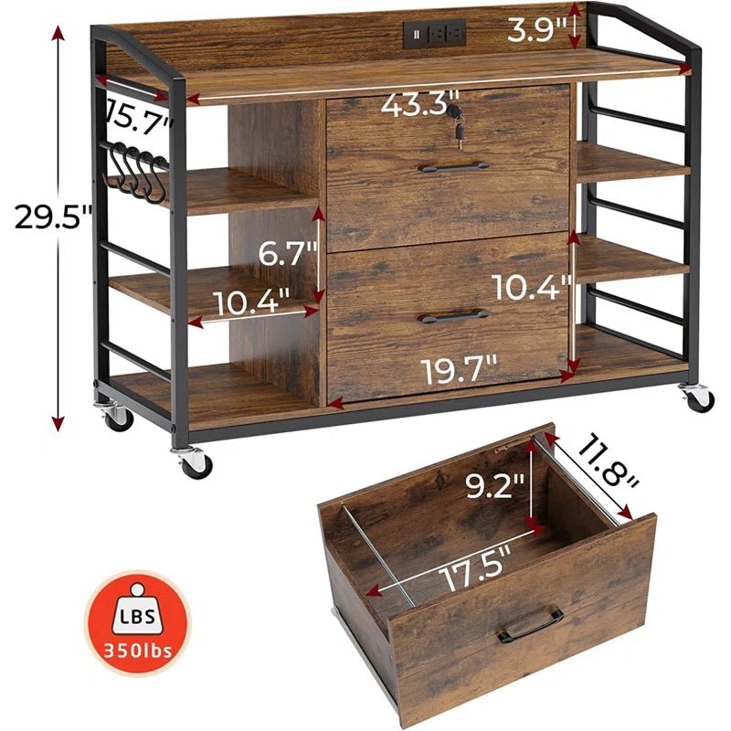 Odin Cabinet Drawer Living Bedroom Organizer Trolley | Furniture | Waseeh Pakistan