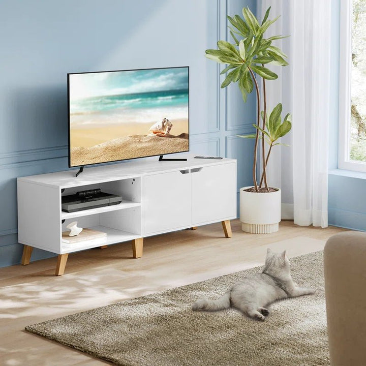 Olinda Lounge LED TV Media Organizer Console Table | Furniture | Waseeh Pakistan