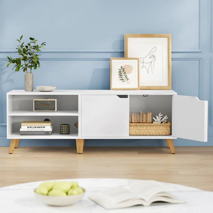 Olinda Lounge LED TV Media Organizer Console Table | Furniture | Waseeh Pakistan