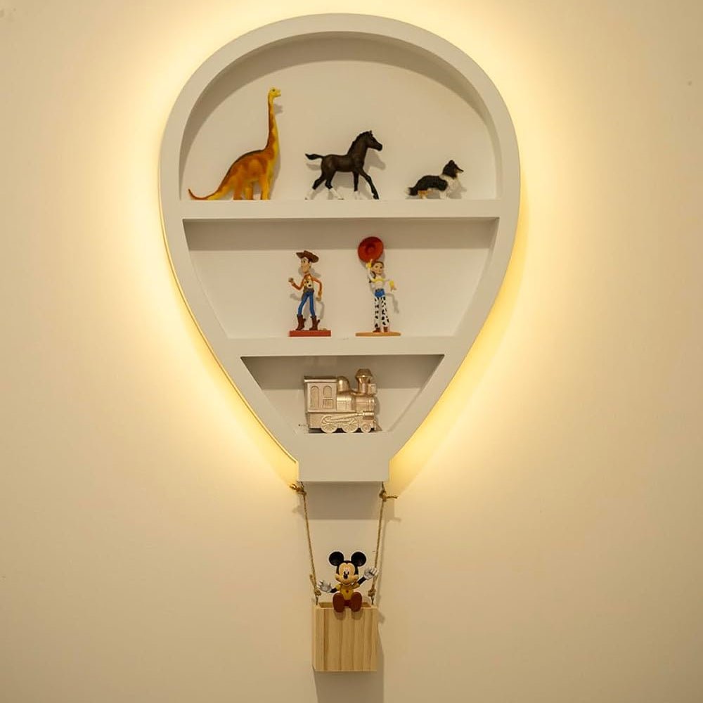 Omizo Hot Air Baloon Kids Room Floating Shelves | Furniture | Waseeh Pakistan
