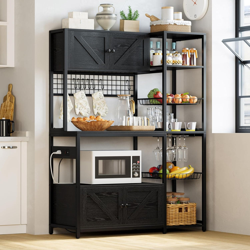 Oniki Kitchen Microwave Organizer Bakers Rack | Furniture | Waseeh Pakistan