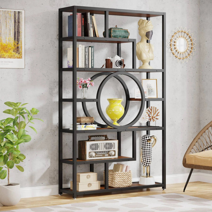 Onuzane Industrial Display Shelf Bookcase Planter Organizer Rack | Furniture | Waseeh Pakistan