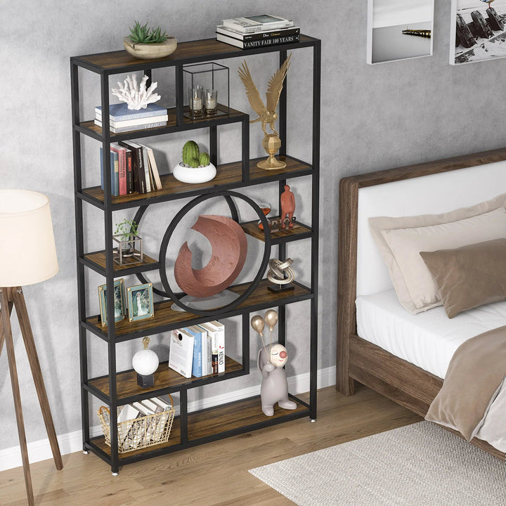 Onuzane Industrial Display Shelf Bookcase Planter Organizer Rack | Furniture | Waseeh Pakistan