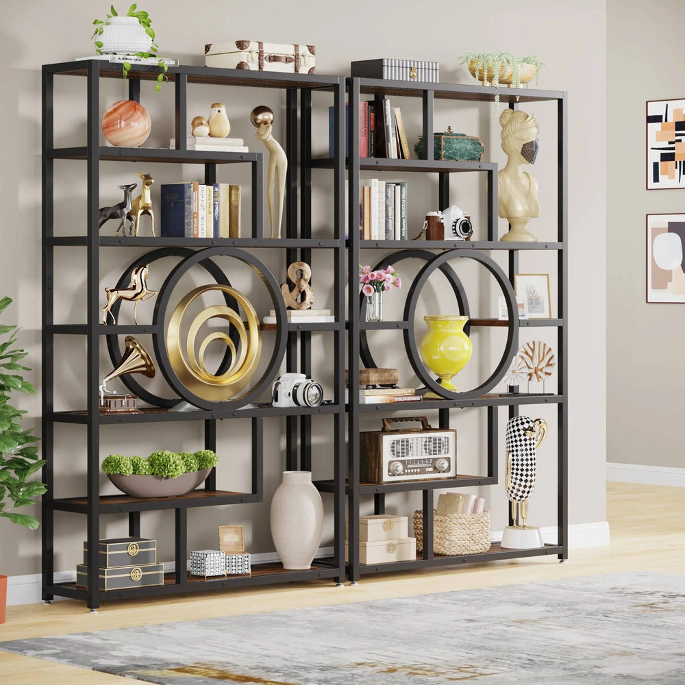 Onuzane Industrial Display Shelf Bookcase Planter Organizer Rack | Furniture | Waseeh Pakistan