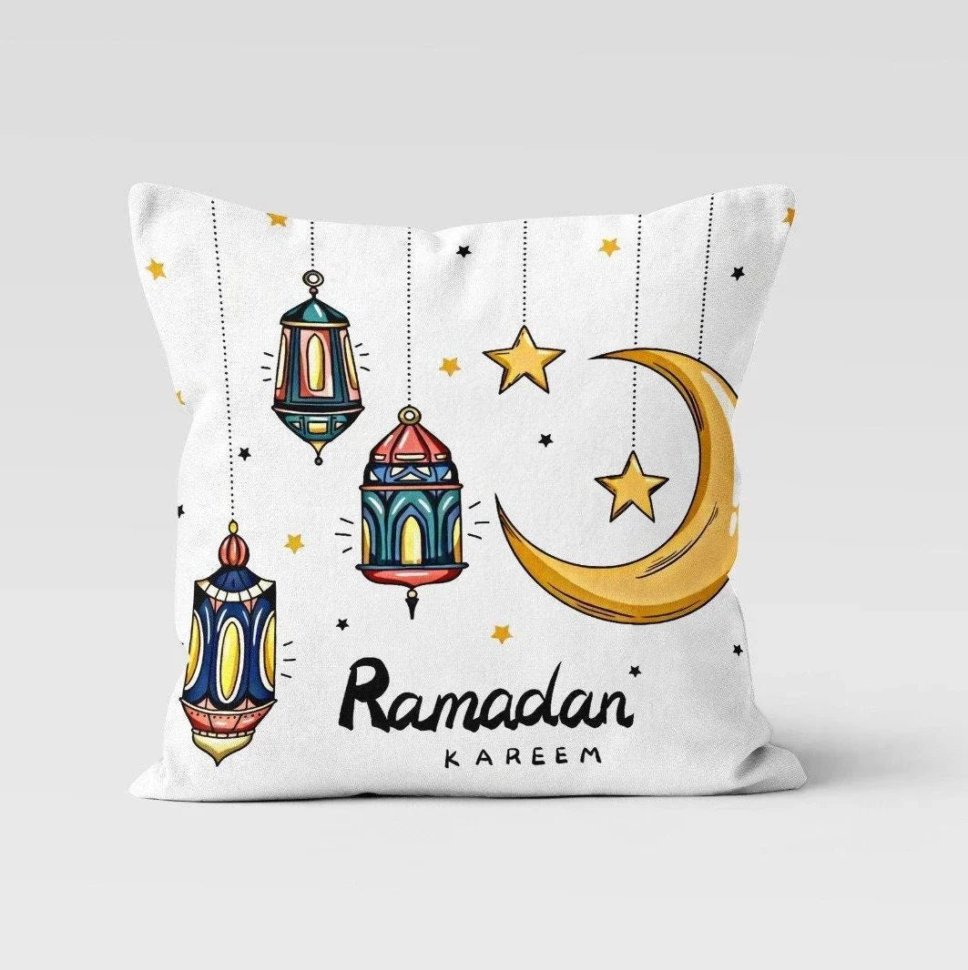 Onym Living Lounge Drawing Dining Room Ramadan Kareem Cushion Covers (Pack of 2) | Home Décor | Waseeh Pakistan