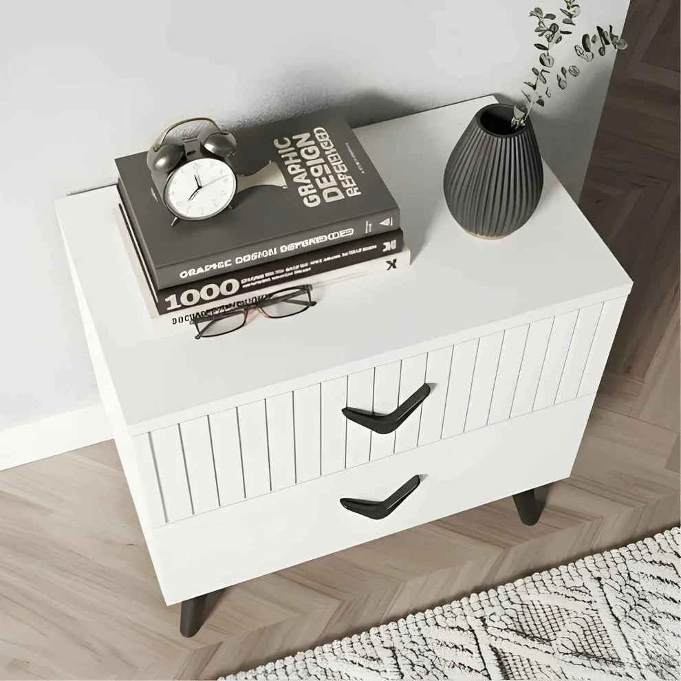 Orbit Vane Bedside Drawer Side Table | Furniture | Waseeh Pakistan