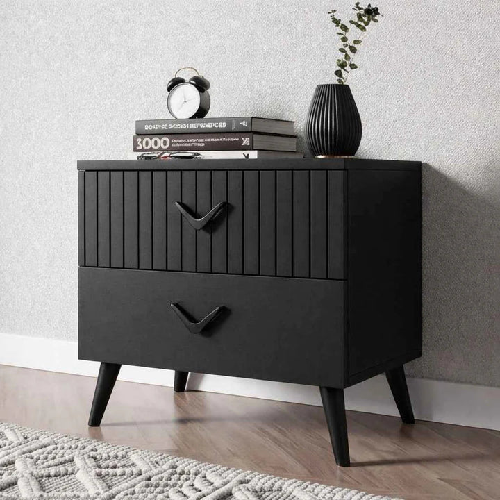 Orbit Vane Bedside Drawer Side Table | Furniture | Waseeh Pakistan
