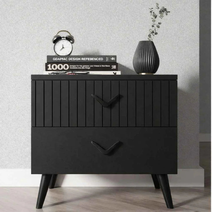 Orbit Vane Bedside Drawer Side Table | Furniture | Waseeh Pakistan