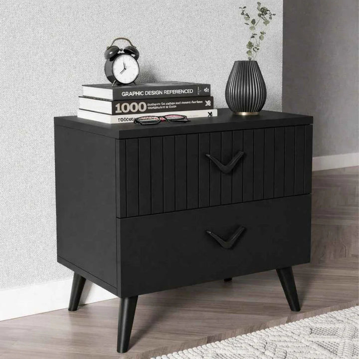 Orbit Vane Bedside Drawer Side Table | Furniture | Waseeh Pakistan