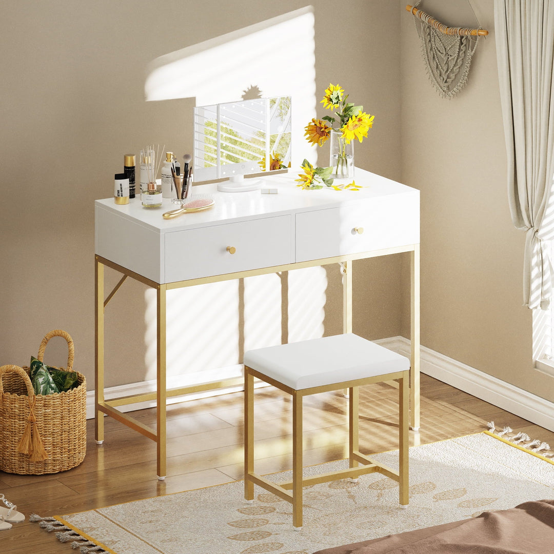 Orenia Vanity Dressing Table With Stool | Furniture | Waseeh Pakistan