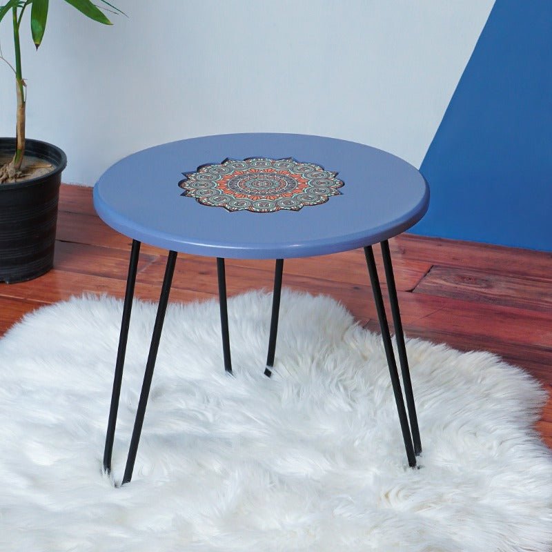Orion Plated Living Lounge Drawing Room Coffee Hairpin Leg Table | Furniture | Waseeh Pakistan