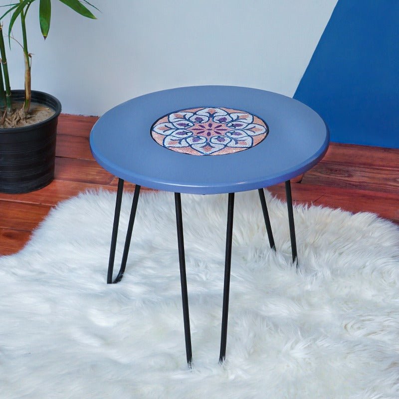 Orion Plated Living Lounge Drawing Room Coffee Hairpin Leg Table | Furniture | Waseeh Pakistan