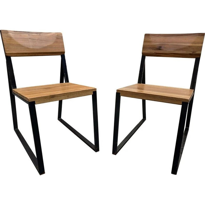 Ostrix Metal Wood Chair | Not Sale FB | Waseeh Pakistan