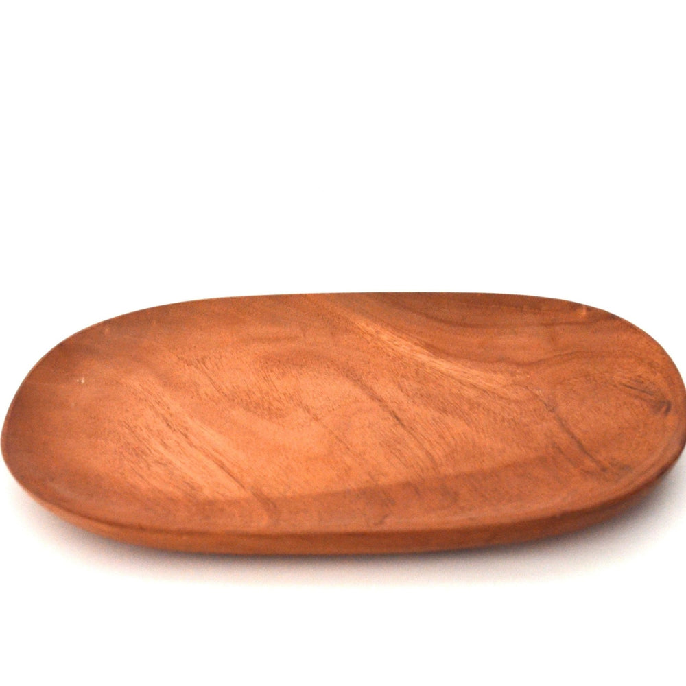 Oval Shape Wooden Platter Tray | kitchen item | Waseeh Pakistan