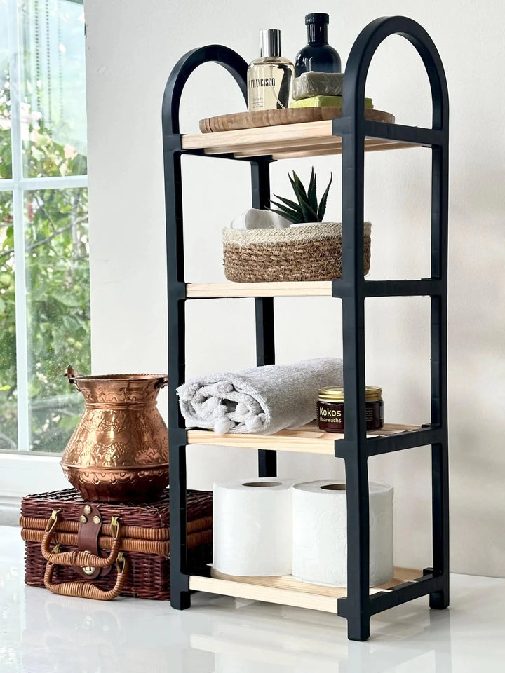 Ovazinga Multi-Purpose Towels Shoes Kitchen Space Saving Organizer Rack | Not Sale FB | Waseeh Pakistan