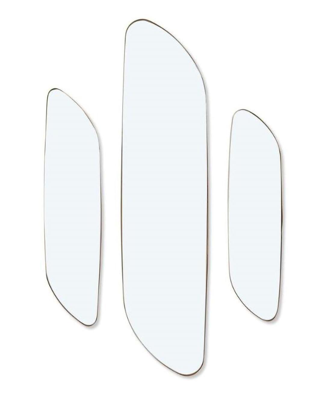 PAN Hallway Entryway Wall Mirror Decor (Set of 3) | Home Décor | Waseeh Pakistan