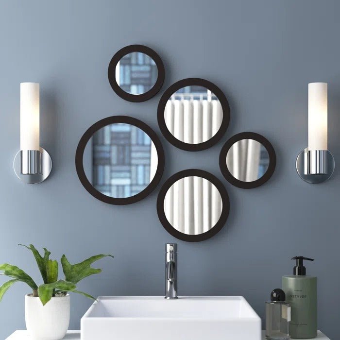 Pentad Living Lounge Bedroom Wall Mounted Mirrors Home Decor (Set of 5) | Home Décor | Waseeh Pakistan