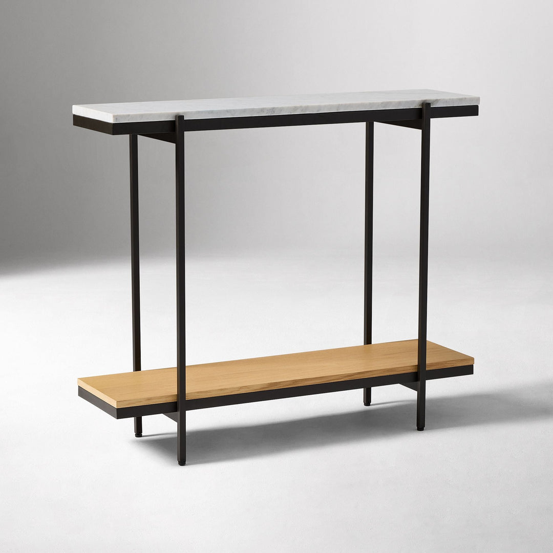 Pierce Entryway Hallway Two Tone Living Lounge Console Table | Not Sale FB | Waseeh Pakistan