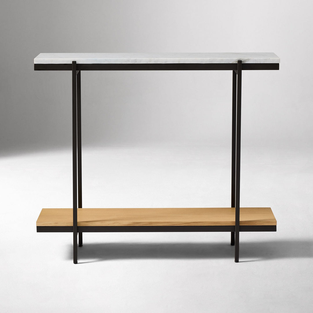 Pierce Entryway Hallway Two Tone Living Lounge Console Table | Not Sale FB | Waseeh Pakistan