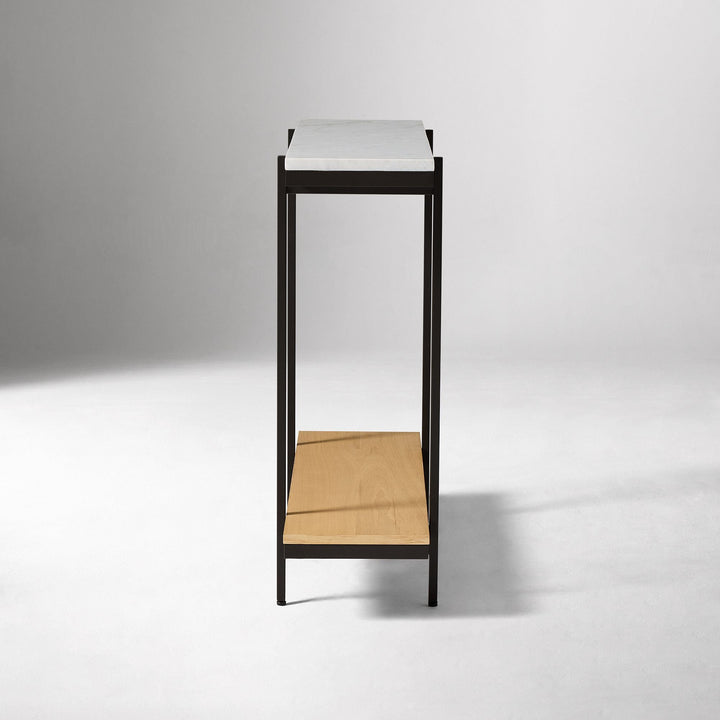 Pierce Entryway Hallway Two Tone Living Lounge Console Table | Not Sale FB | Waseeh Pakistan