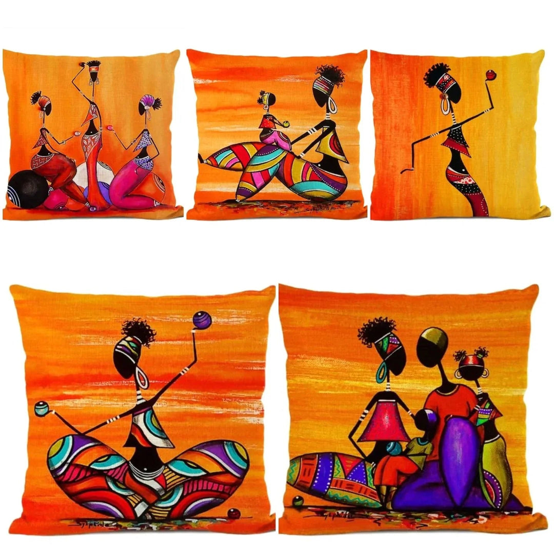 Pillow Poetry Cleopatra Cushion Covers (Set of 5) | Home Décor | Waseeh Pakistan