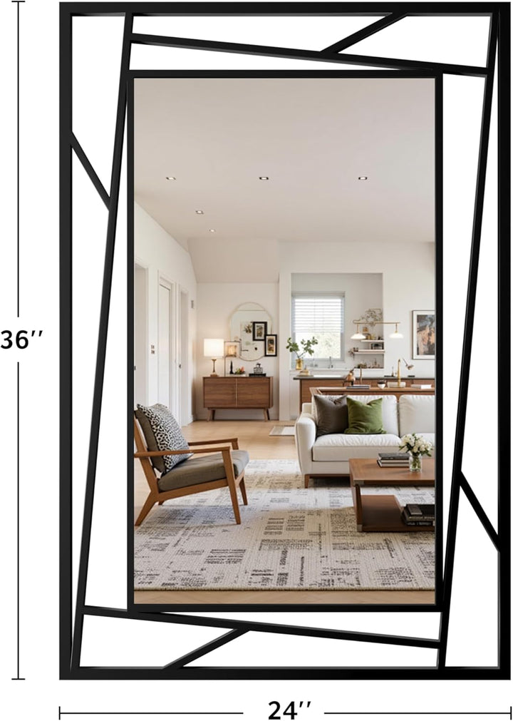 Positorio Living Lounge Bedroom Wall Hanging Decor Mirror | | Waseeh Pakistan