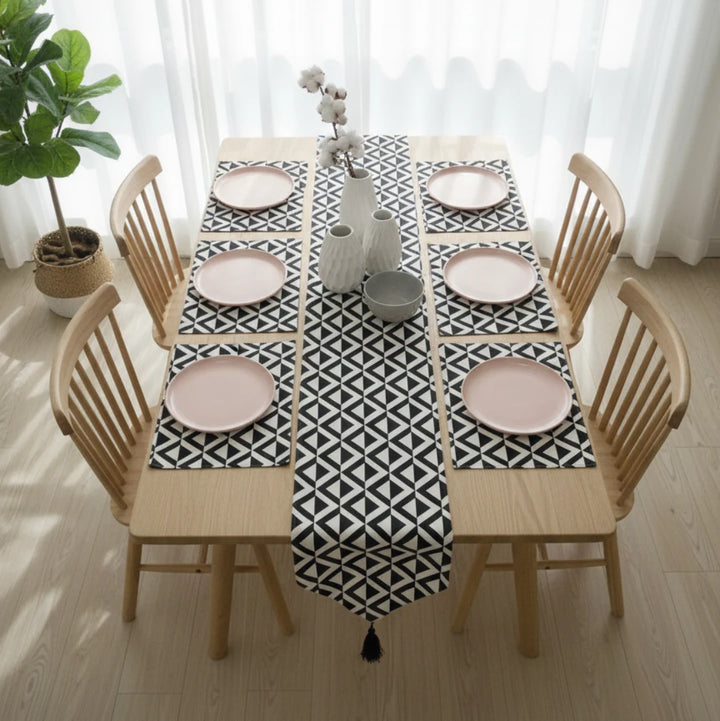 Orlena Table Runner &amp; Mats Set | Home Décor | Waseeh Pakistan