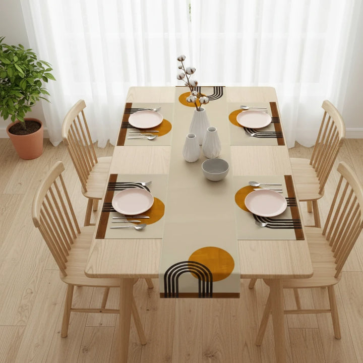 Orlena Table Runner &amp; Mats Set | Home Décor | Waseeh Pakistan