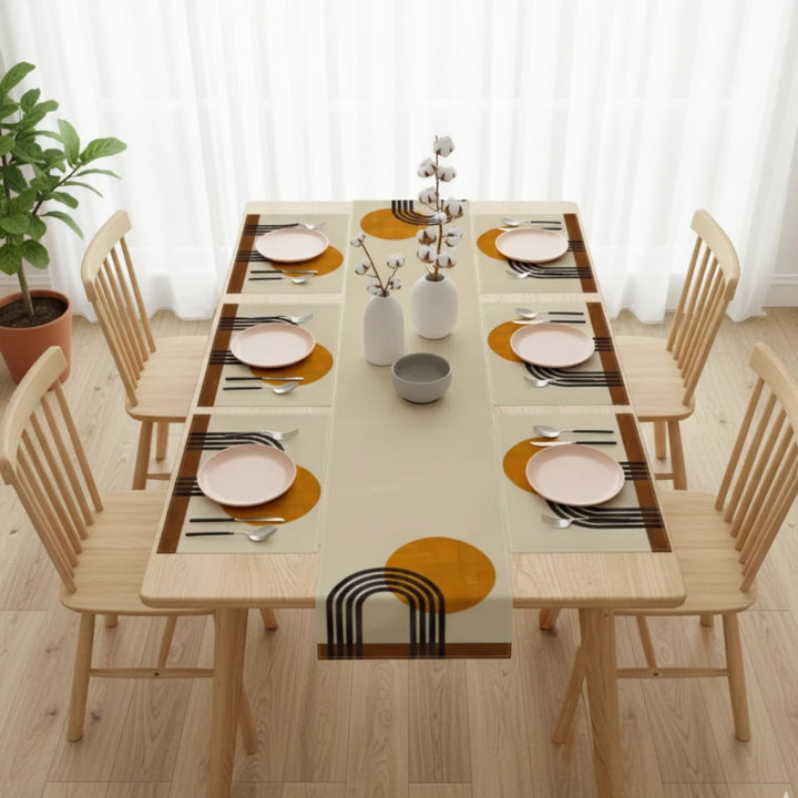 Orlena Table Runner &amp; Mats Set | Home Décor | Waseeh Pakistan