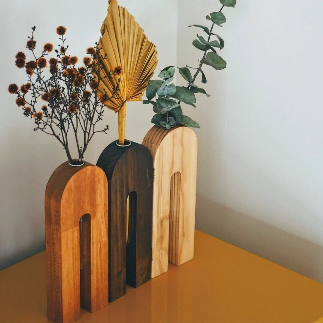 Propagation wooden Planter Vase Decor | Not Sale FB | Waseeh Pakistan