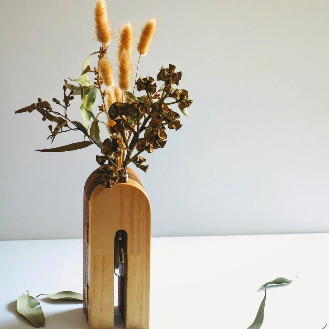 Propagation wooden Planter Vase Decor | Not Sale FB | Waseeh Pakistan