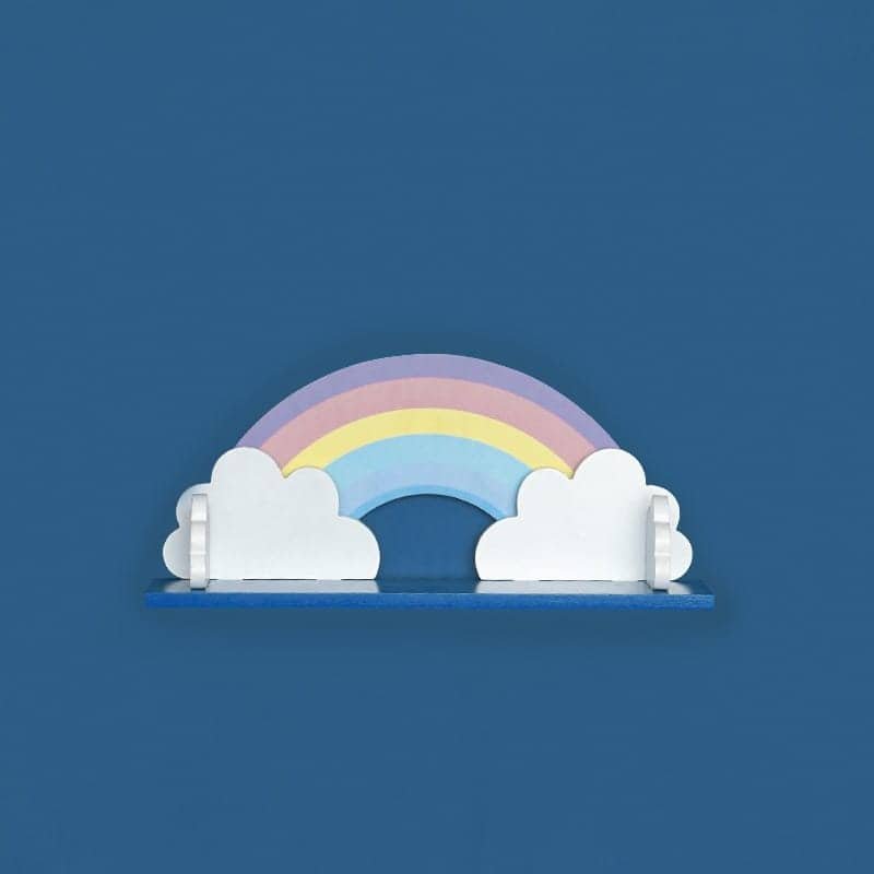 Rainbow Land Kids Bedroom Floating Shelve Decor | Furniture | Waseeh Pakistan