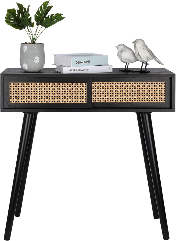 Rattan Entryway Vanity Console Tables | Not Sale FB | Waseeh Pakistan