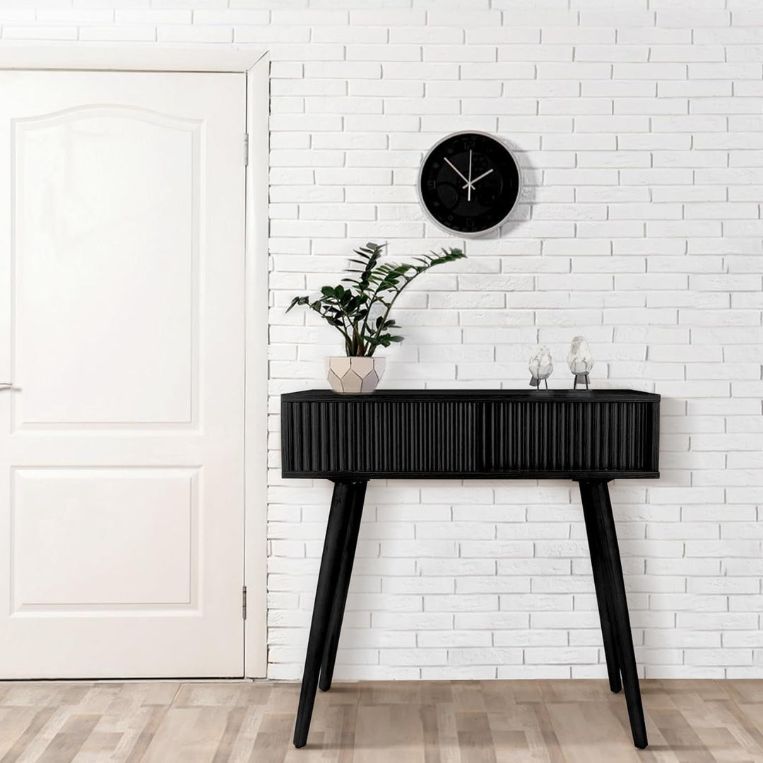 Rattan Entryway Vanity Console Tables | Not Sale FB | Waseeh Pakistan