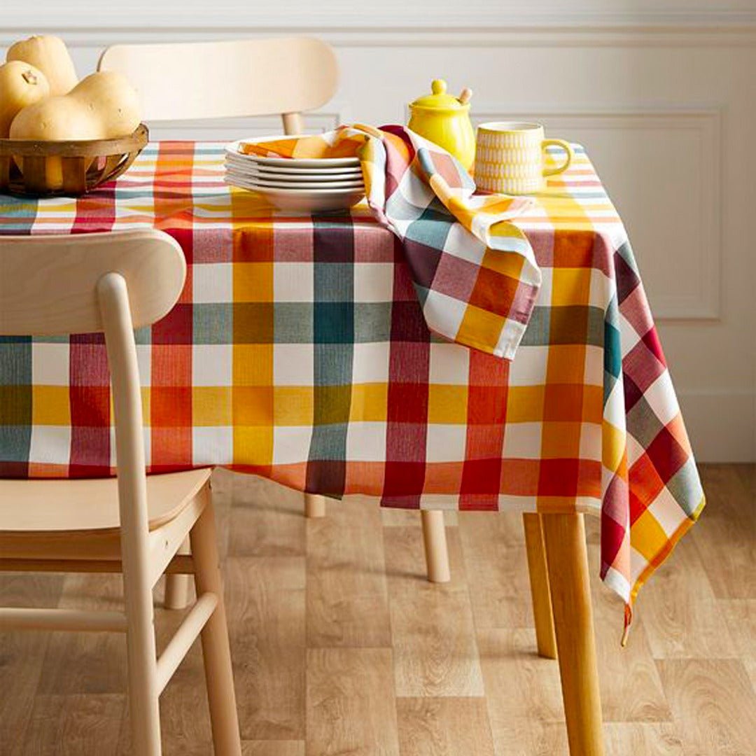 Ravel Printed Duck Cotton Table Cover | Home Décor | Waseeh Pakistan