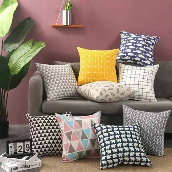 Ravelle Cushion Covers (Set of 5) | Home Décor | Waseeh Pakistan