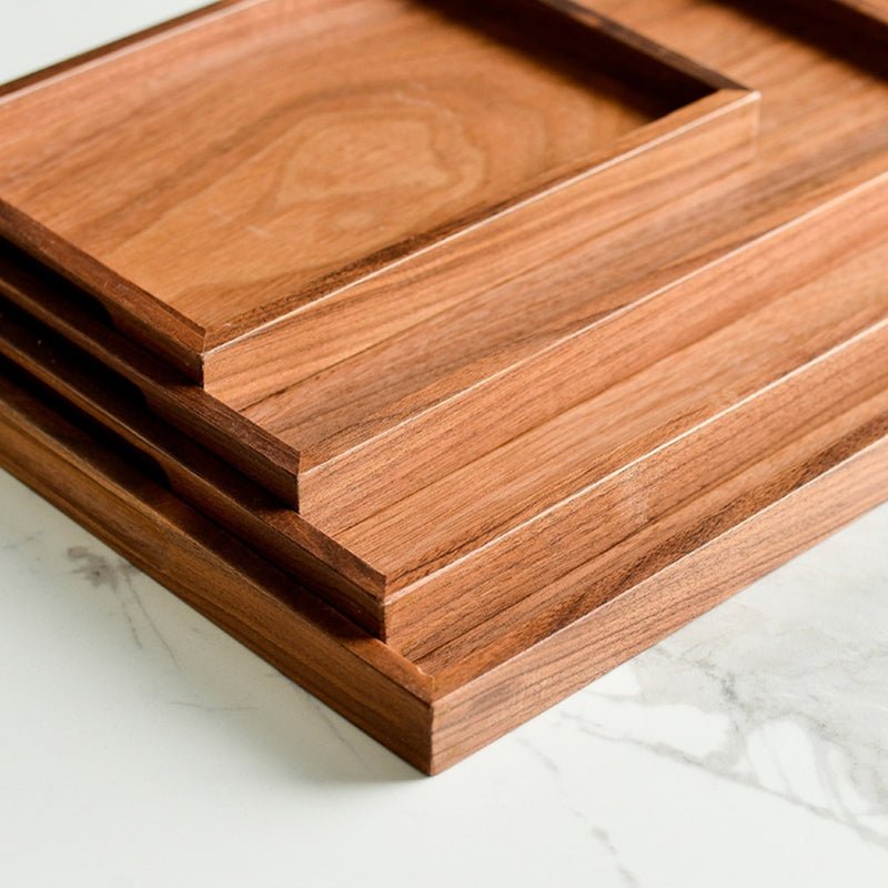 Retro Wooden Pallet Rectangular Storage Dessert Dinner Serving Trays | kitchen item | Waseeh Pakistan